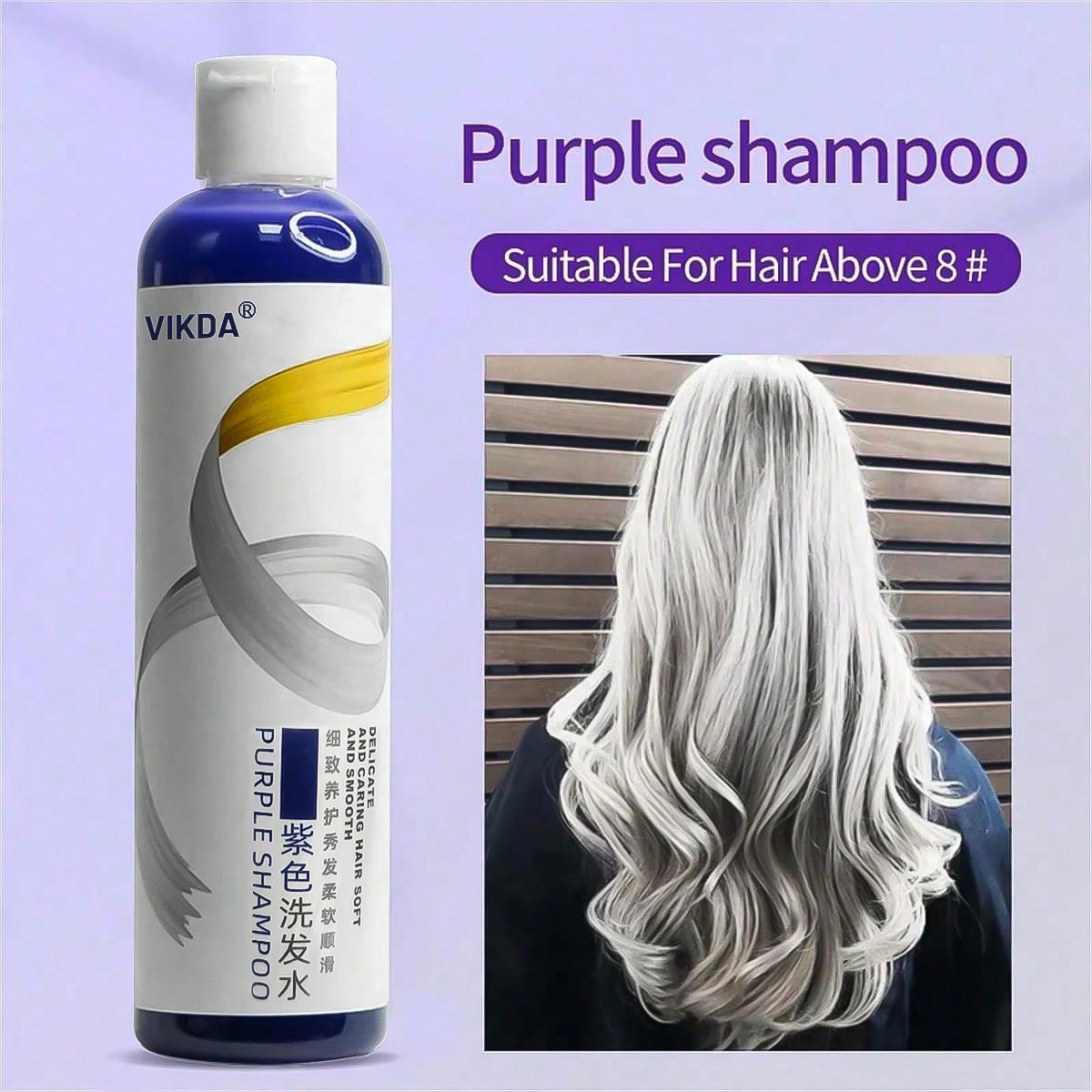 Purple Toning Shampoo - Renkli Saçlar İçin Mor Şampuan, Sarı