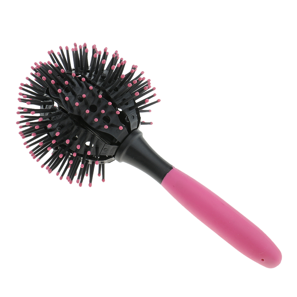 Hair Care Wavy Hair - 3D fırça, yuvarlak top tarak, Salon