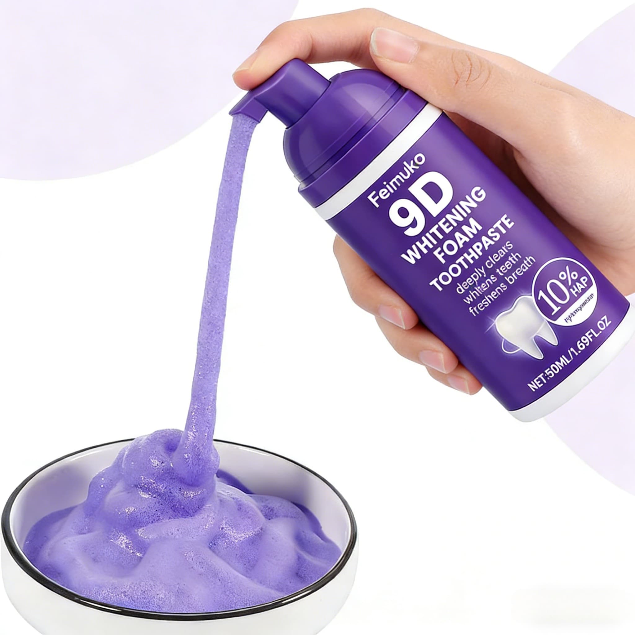 9D Mor Diş Köpüğü BEYAZLATICI  - Purple Toning Shampoo incelemesi ve fiyatı