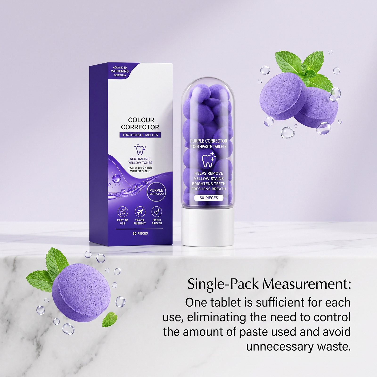 Mor Diş Temizleme Tabletleri.  - Purple Toning Shampoo incelemesi ve fiyatı